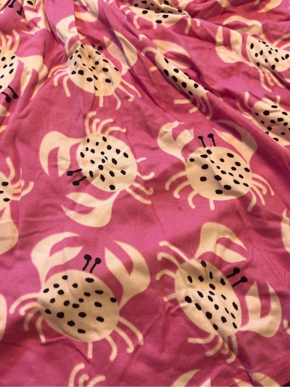 Dot Dot Smile size 3/4 girls pink crab tank twirl dress new